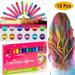 Of Temporary Coloring Crayons Box A Color Hair 12PC12 Disposable Hair Care Hair Coloring Products Multicolor