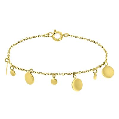 Lucardi Armband Stahl 20cm Gold Damen Image
