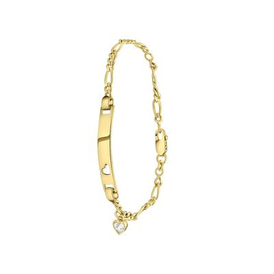 Lucardi Armband 925 Silber Gold - 18.0 Damen Image