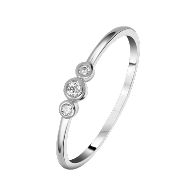Lucardi Ringe 925 Silber - silbern 60mm Damen Image