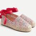 J. Crew Shoes | J. Crew - Liberty Print Espadrille Flats In Eloise Floral | Color: Pink/Red | Size: 8.5