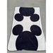 Disney Bedding | Disney Mickey Mouse Character Large Gray Fleece Soft Plush Throw Blanket - 90x55 | Color: Gray | Size: Os