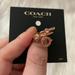 Coach Jewelry | Coach Open Circle Halo Ring Set In Rose Gold Ring Size 7 | Color: Gold/Pink | Size: Ring Size 7