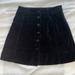 Kate Spade Skirts | Black Kate Spade Velvet Skirt | Color: Black | Size: 6