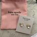 Kate Spade Jewelry | Brand New Kate Spade Pearl Flower Stud Earrings | Color: Gold/White | Size: Os