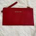 Michael Kors Bags | Authentic Michael Kors Wristlet In Red | Color: Red | Size: 9.5x5.5