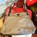 Coach Bags | Coach Shoulder Bag Ec | Color: Tan | Size: 11"W Top/14" W Bottom, 11" D