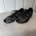 Coach Shoes | Coach Black And Silver Tennis Shoes | Size 8.5 | Color: Black/Silver | Size: 8.5