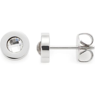 Leonardo Ohrstecker Edelstahl silber Damen Image