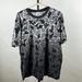 Adidas Shirts | Adidas Men's Size Xl Grey Tie-Dye Animal Print T-Shirt | Color: Black/Gray | Size: Xl