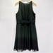 Ralph Lauren Dresses | Lrl Ralph Lauren Evening Pleated Chiffon Fit And Flare Sleeveless Dress | Color: Black | Size: 14