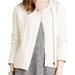 Anthropologie Jackets & Coats | Angel Of The North X Anthropologie: Asymmetrical Zip Sweater Jacket -Size Large | Color: Cream | Size: L