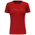 Salewa - Women's Pure Eagle Frame Dry T-shirt - T-Shirt Gr 46 rot