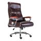 Bseack Computer Chair Leather Desk Gaming Chair Height Adjustable High Back Reclining Executive Ergonomic Office Desk Chair PU Leather Computer Desk Chair for Office Study (Color : Coffee)