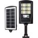 96 LED Solar Street Light Outdoor Wireless Solar Flood Light IP67 Waterproof Solar Street Pole Light Motion Sensor Security Light for Street Yard Garage Patio Garden 6000K