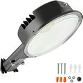 70W Dusk to Dawn LED Barn light 5000K Daylight LED Yard Light 9800LM [600-800W Incandescent Equiv.]ETL Outdoor LED Security Lighting 100-277V IP65 LED Barnlight for Farmhouse Barns Yard Landscape