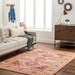 Alena 9' x 12' Traditional Wool Dusty Coral/Garnet/Bronze/Soft White/Nutmeg Area Rug - Hauteloom