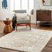 Iduia 2' x 2'11" Modern Bone/Sage/Dark Beige/Gray/Neutral Area Rug - Hauteloom