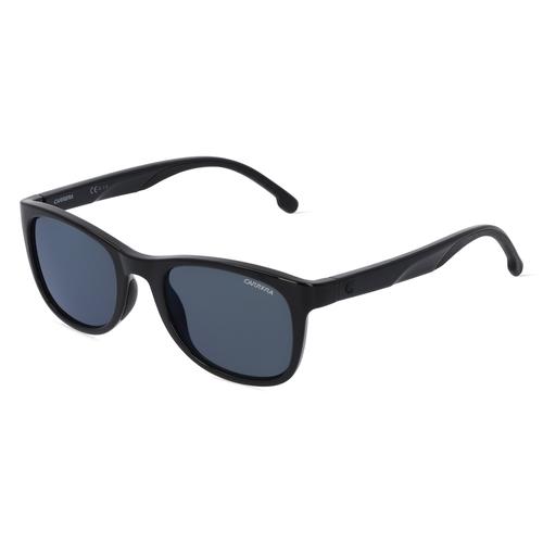 Carrera 8054/S Herren-Sonnenbrille Vollrand Oval Kunststoff-Gestell, schwarz