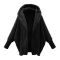 Dtydtpe Clearance Sales Sweaters for Women Hooded Sweatershirt Coat Winter Warm Wool Coat Cotton Coat Outwear Womens Long Sleeve Tops Womens Sweaters