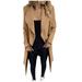 Dtydtpe Clearance Sales Cardigan for Women Hairy Open Front Short Cardigan Suit Jacket Solid Long Coat Plus Size Tops for Women Winter Coats for Women