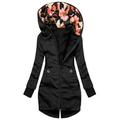 Dtydtpe 2024 Clearance Sales Hoodies for Women Floral Print Jacket Zipper Pocket Sweatshirt Coat Womens Long Sleeve Tops Winter Coats for Women