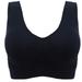 LUXIF 1 Pack Sports Bra for Women High Impact Seamless Workout Mesh Breathable Sports Bra Running Workout