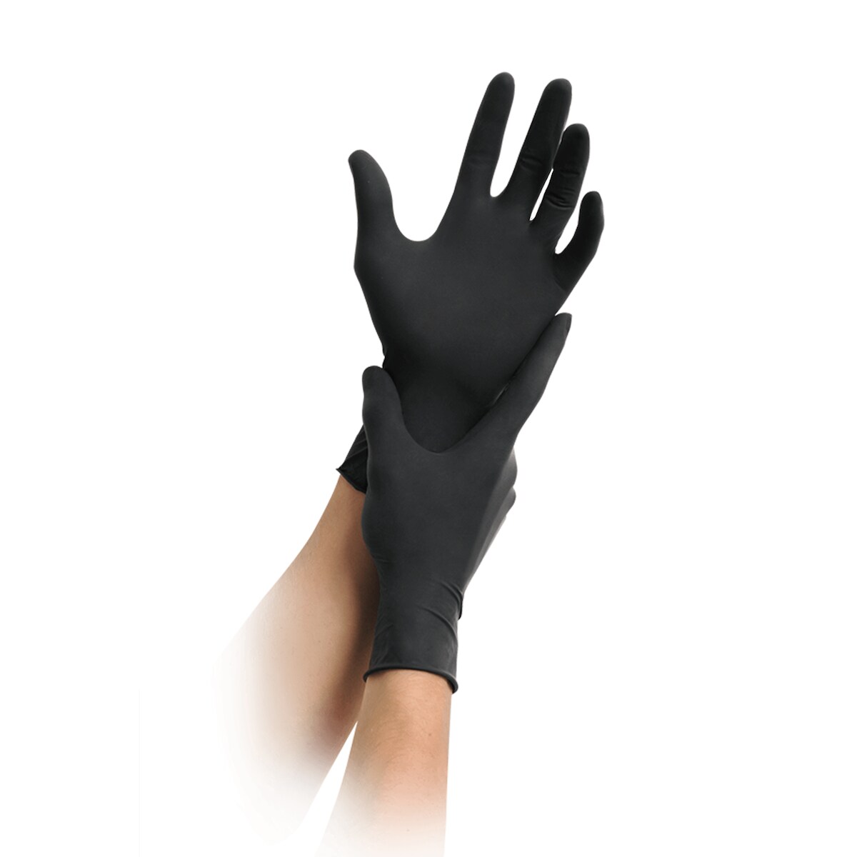MaiMed® Black LX Latexhandschuhe, Schwarz, Größe XL, 1000 Handschuhe Image