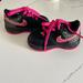 Nike Shoes | Nike Shoes | Infant /Child Size 4 Nike Force1 | Color: Black/Pink/White | Size: 4c