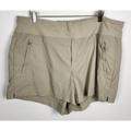 Athleta Shorts | Athleta Women's Sz. 20 Trekkie North Short In Khaki | Color: Tan | Size: 20