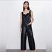 Anthropologie Pants & Jumpsuits | Avec Les Filles Portia Faux Leather Jumpsuit | Color: Black | Size: S