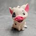 Disney Toys | Disney Moana Pua The Pig Plastic 3" Inch Figure Figurine Cake Topper | Color: Pink/White | Size: Osbb