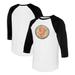 Unisex Tiny Turnip White/Black San Francisco Giants Stitched Baseball 3/4-Sleeve Raglan T-Shirt