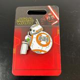 Disney Accessories | Disney Parks Star Wars Limited Edition Bb-8 Pin | Color: Orange/White | Size: Os