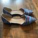 J. Crew Shoes | J. Crew Pointed Toe Flats Size 6 | Color: Blue/Green | Size: 6