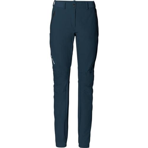 Damen Hose VAUDE Damen Wanderhose Scopi Pants II, Größe 34 in Blau