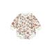 Amuver Newborn Baby Halloween Romper Long Sleeve Round Neck Cartoon Print One-Piece Bodysuit