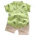 Baby Tops+Pants Dinosaur T-shirt Outfits Toddler Cartoon Set Kids Boys Boys Outfits&Set Size S-XL