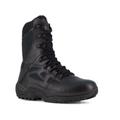 Reebok Rapid Response RB 8in. Rapid Response Boot Black 4 Wide 690774174696