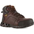 Reebok Mens ZigKick Work Athletic Hiker Boots w/ Flex-Met Internal Metatarsal Guard Dark Brown 8 Wide 690774388949
