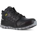 Reebok Sublite Cushion Work RB4143 Athletic Mid Cut Work Shoe - Men's Black 8.5W 690774407961