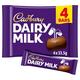 Cadbury Dairy Milk Chocolate Bar Multipack x4 134g