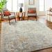 Atara 2'8" x 10' Traditional Natural Gray/Nutmeg/Cloud Gray/Dark Gray/Multi Brown Runner - Hauteloom