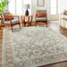 Gefen 2' x 2'11" Traditional Natural Gray/Driftwood/Dark Beige/Dark Gray/Nutmeg Area Rug - Hauteloom