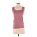 Vibe Sportswear Tank Top Pink Tops - Women's Size Small