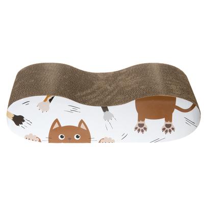 Cardboard Cat Scratching Lounge