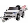 Auto Macchina Elettrica per Bambini jeep grand cherokee 12V-Bianco