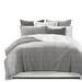 Soho Gray Twin Coverlet & 1 Sham Set, plus 1 bonus cushion