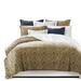 Ali Navy Brass Twin Coverlet & 1 Sham Set, plus 1 bonus cushion