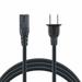 FITE ON 5ft AC Power Cord Replacement for Panasonic Home Theater Systems SC-BTT270 BTT268 Flat Figure 8